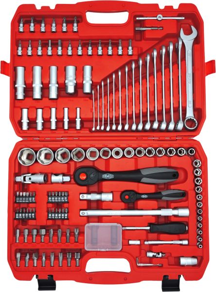 FAMEX 449-45 Professional tool kit with socket set